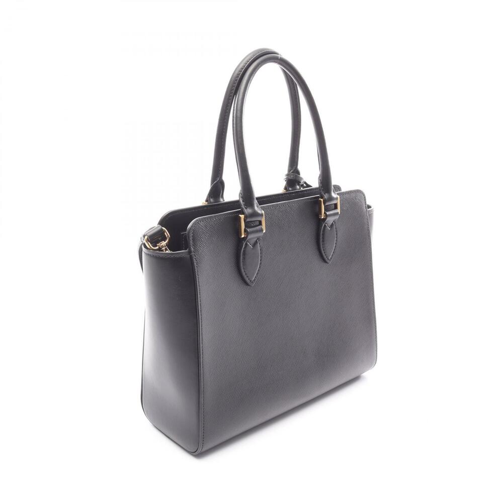 Prada SAFFIANO Handbag Leather Black